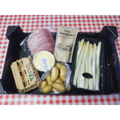 Compleet aspergepakket voor 2 personen (alleen afhalen, geen verzenfding)