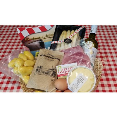 Cadeau asperge mand (alleen afhalen, geen verzending)