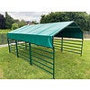 Mobiele schuilstal 180XL 645x425x300 cm - incl. dak- en nokzeil