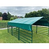 Mobiele schuilstal 160XL 645x425x280 cm - incl. dak- en nokzeil