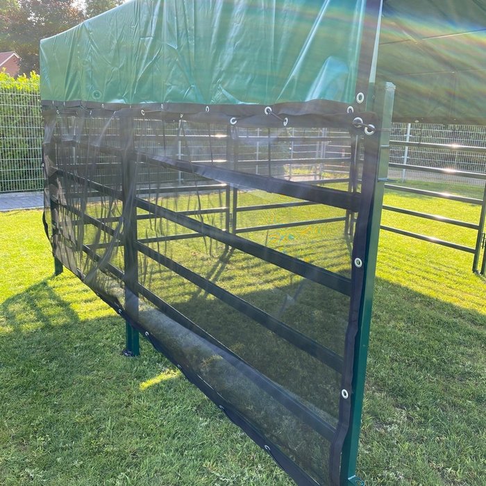 PVC gaaspakket schuilstal 160L