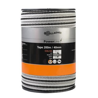 PowerLine lint 40 mm (wit, 200 meter)