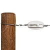 Hoekisolator S versterkt (wit, 100 stuks)