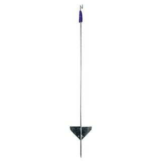 Metalen paal met topisolator (1,10 meter, 10 stuks)
