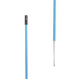 Kunststof paal blauw, 0,50m + 0,20m pen (10 stuks)