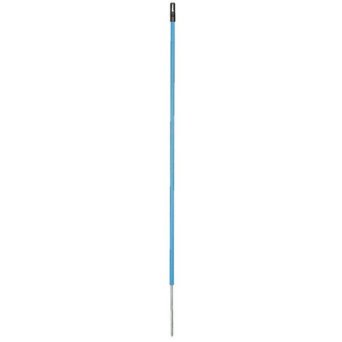 Kunststof paal blauw, 0,85m + 0,20m pen (10 stuks)