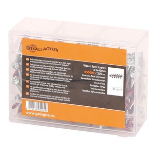 Gallagher schroeven (200 stuks)