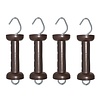 Softgrip poortgreep, terra - cord/draad (4 stuks)