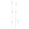 Quattro paal, 1m (10 stuks)