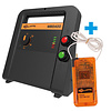 Gallagher MBS400 Multi Power schrikdraadapparaat (230V/12V/Solar) + Gratis Voltmeter