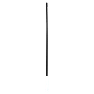 Kunststof paal 13mm 0,98m zwart (10)