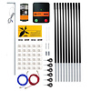 Gallagher honden en katten tuin kit, complete schrikdraad set voor in de tuin (50 cm)