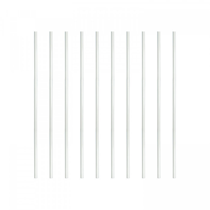 Glasfiber Paal (ø 10mm, 1,25 meter, 50 stuks)