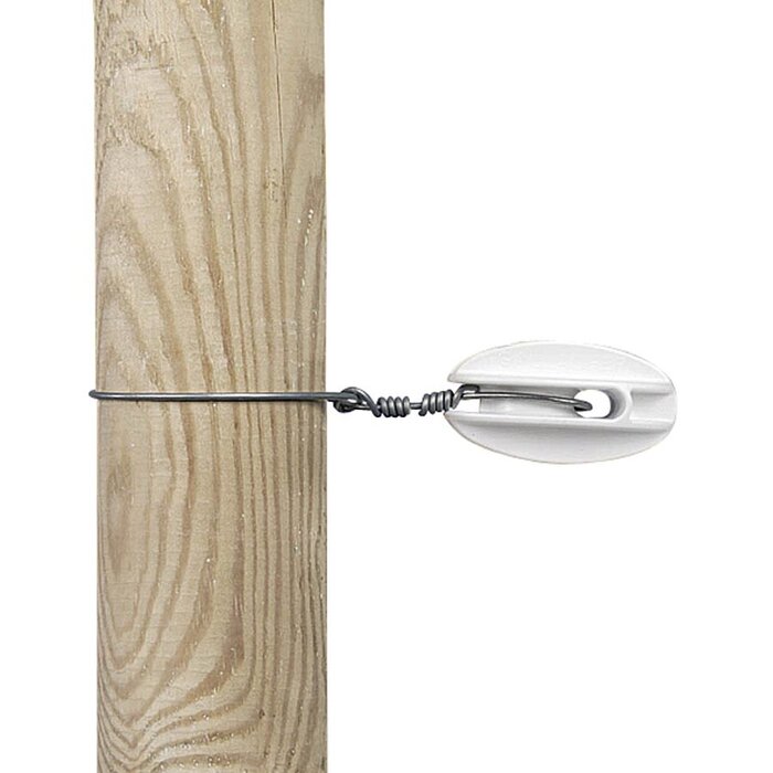 Hoekisolator S versterkt (wit, 5 stuks)