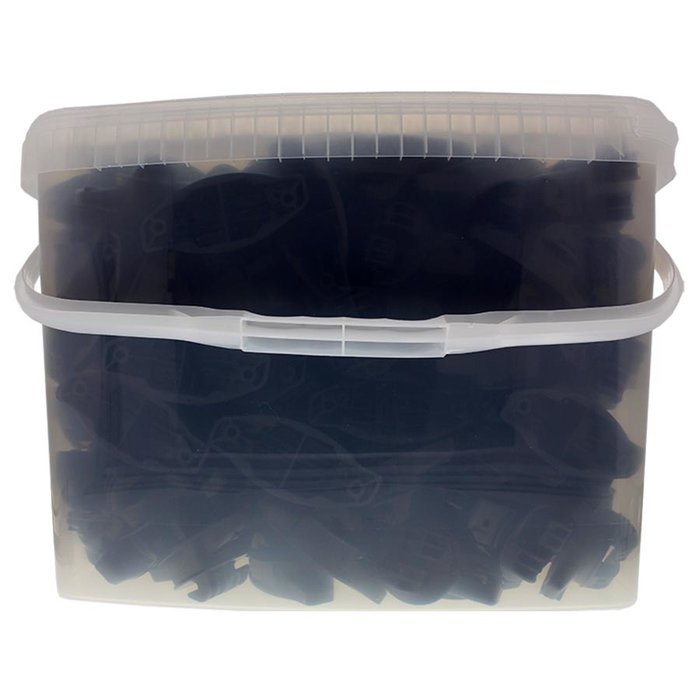 W-isolator (zwart, 175 stuks)