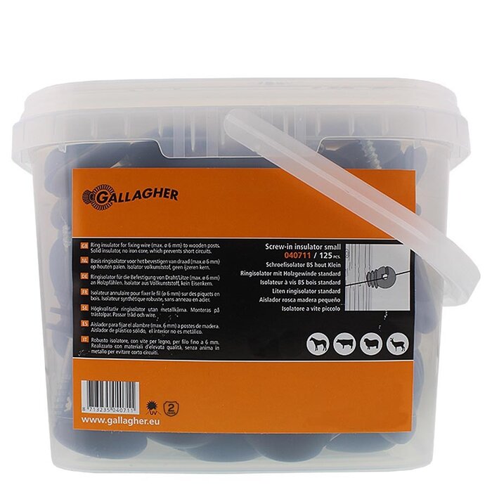 Schroefisolator BS hout (klein, 125 stuks)