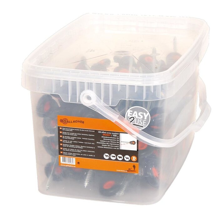 Afstandschroefisolator XDI (hout, 18cm, 100 stuks)