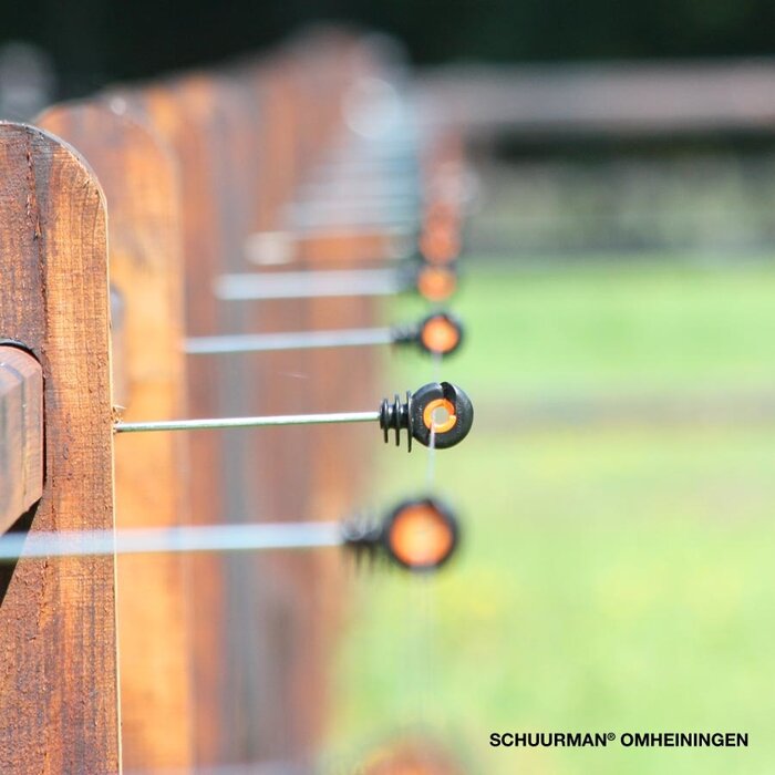 Afstandschroefisolator XDI (hout, 18cm, 100 stuks)