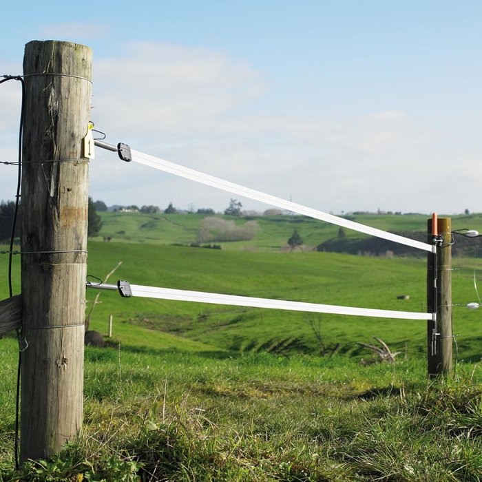 Meerdraadse doorgangsset, wit (2 geleiders, 12,5mm, 8 meter)