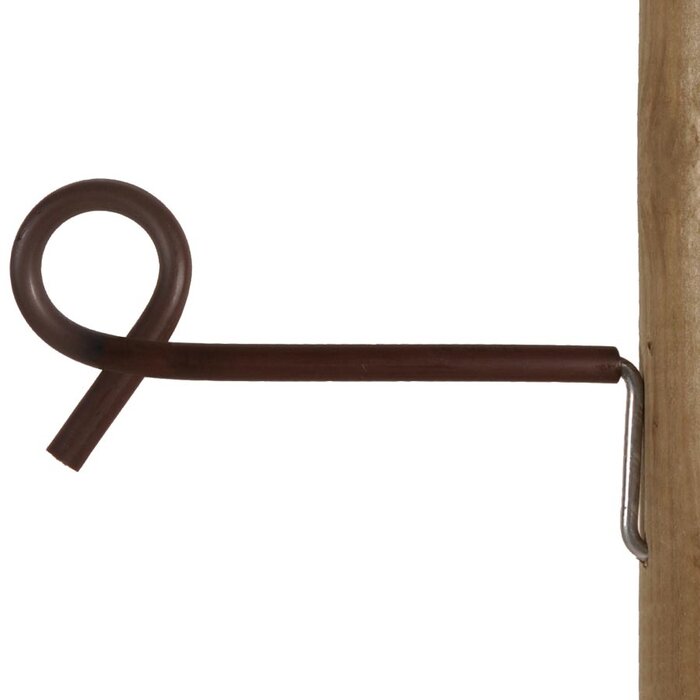 Afstandisolator krulstaart (terra, 17,5cm, 10 stuks)