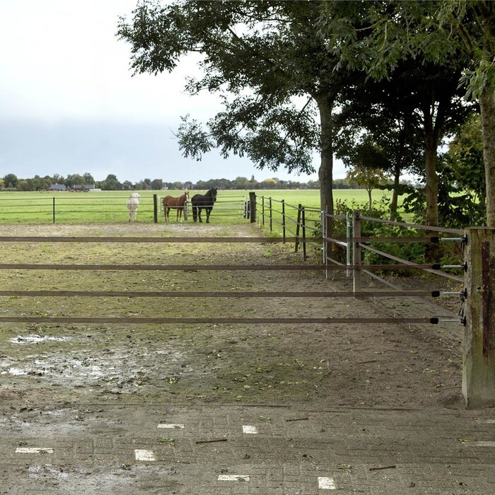 Meerdraadse doorgangsset, terra (4 geleiders, 40mm, 6 meter)