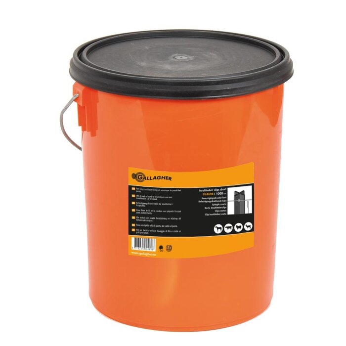 Bevestigingsdraadjes kort (1000 stuks)