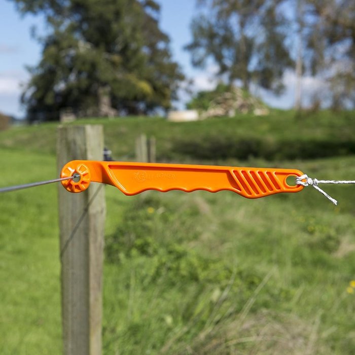 Haspel met versnelling incl. 500m kunststofdraad