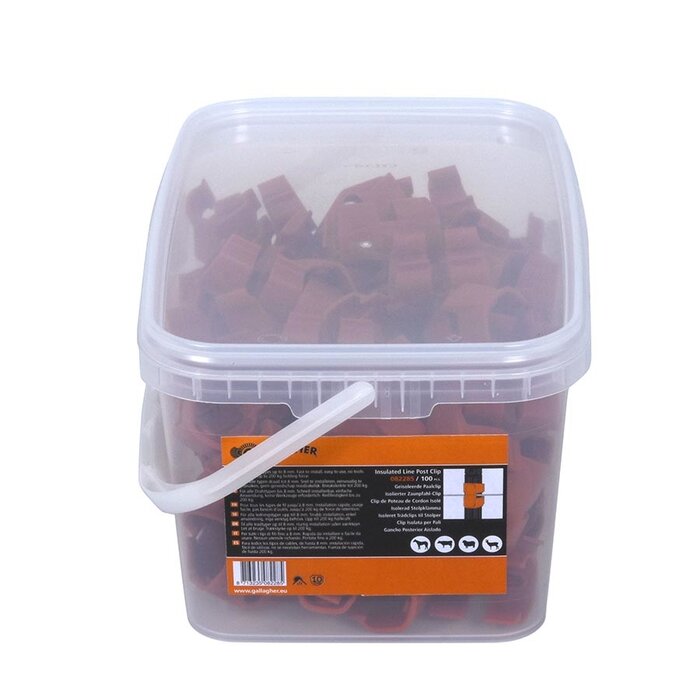 Draad clip voor Gallagher Line Post (8mm) (100)