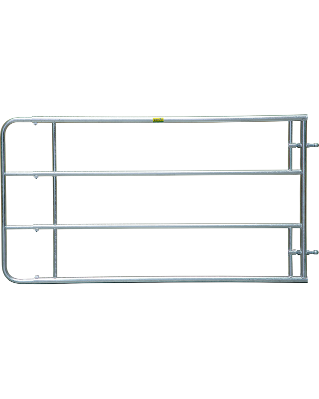 Patura Verstelbaar Weiderasterpoort vierrijig1,10m hoogte, lengte 1,10 -1,70 m,incl. montageonderdelen