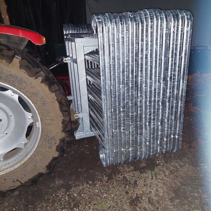 Transportbok /  paneelframe voor hekken met 3-punts ophanging