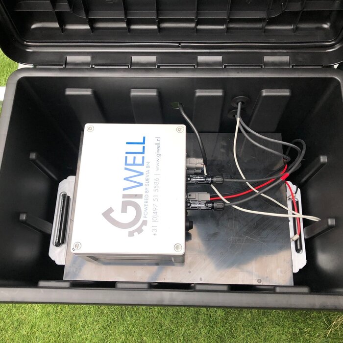 Suevia Solar weidedrinkbak 1000 ltr. oppervlakte water op wagendissel