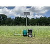 Solar weidedrinkbak 80 ltr. bronpomp en wagen met trekdissel