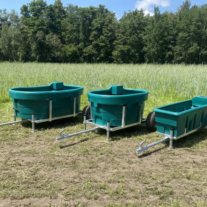 Suevia Mobiele wagen met weidedrinkbak 200 ltr MWT200