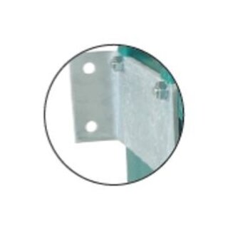 Suevia Bevestigingsbeugel 2 stuks voor mod. WT80 verzinkt