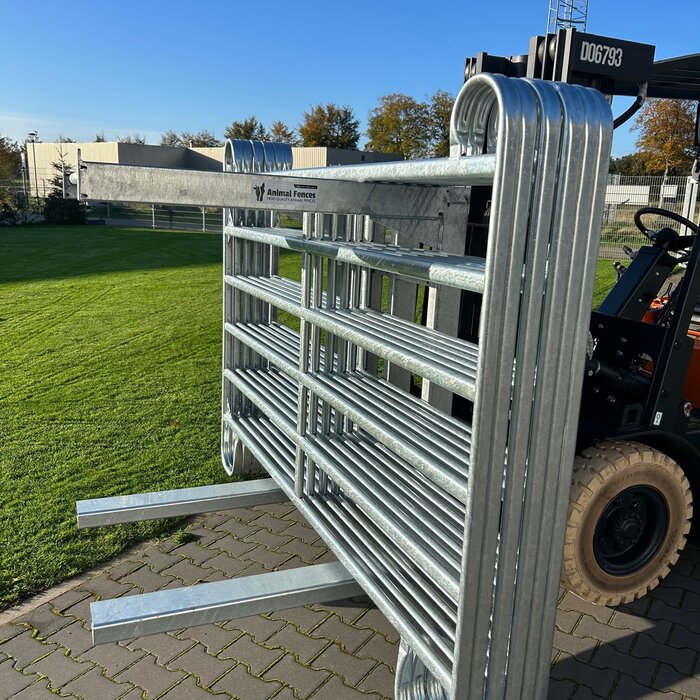 Transportbok /  paneelframe voor hekken met 3-punts ophanging