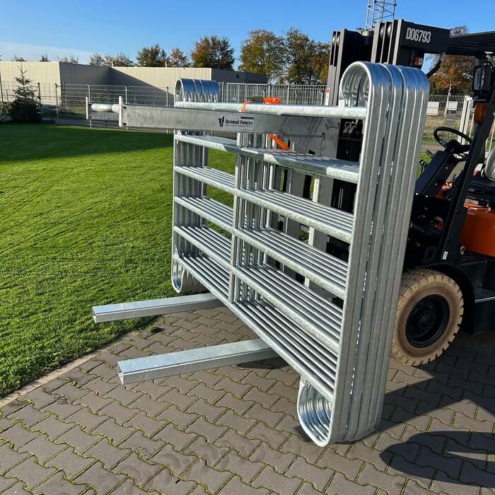 Transportbok /  paneelframe voor hekken met 3-punts ophanging