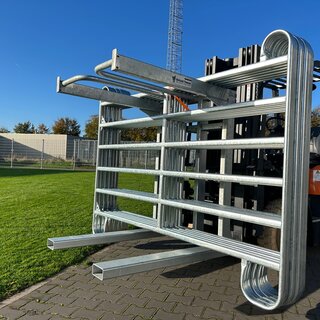 Transportbok /  paneelframe voor hekken met 3-punts ophanging