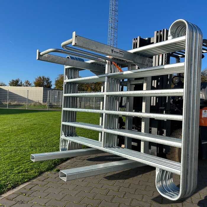 Transportbok /  paneelframe voor hekken met 3-punts ophanging