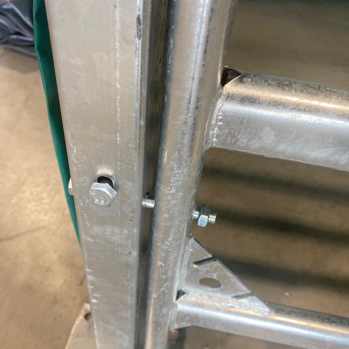 Animal Fences Mobiele schuilstal 300x360x330 cm - incl. zeilen