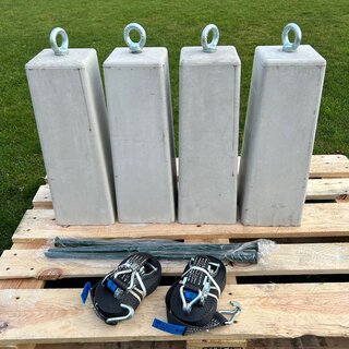 Animal Fences Verankeringsset mobiele schuilstal L