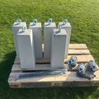 Animal Fences Verankeringsset mobiele schuilstal XL