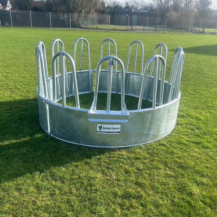 Animal Fences Zware ronde hooiruif Ø 2.30 mtr. met 12 voerplaatsen (zonder driepunts)