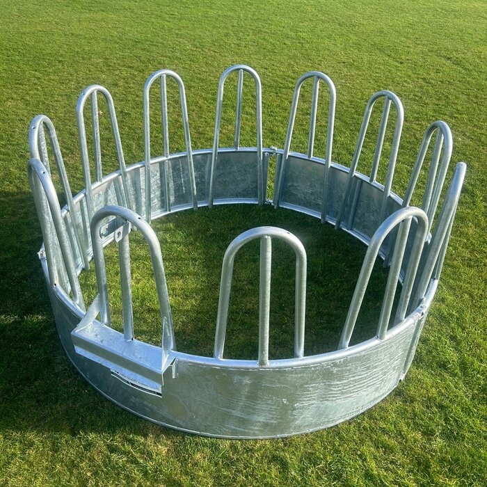 Animal Fences Zware ronde hooiruif Ø 2.30 mtr. met 12 voerplaatsen (zonder driepunts)