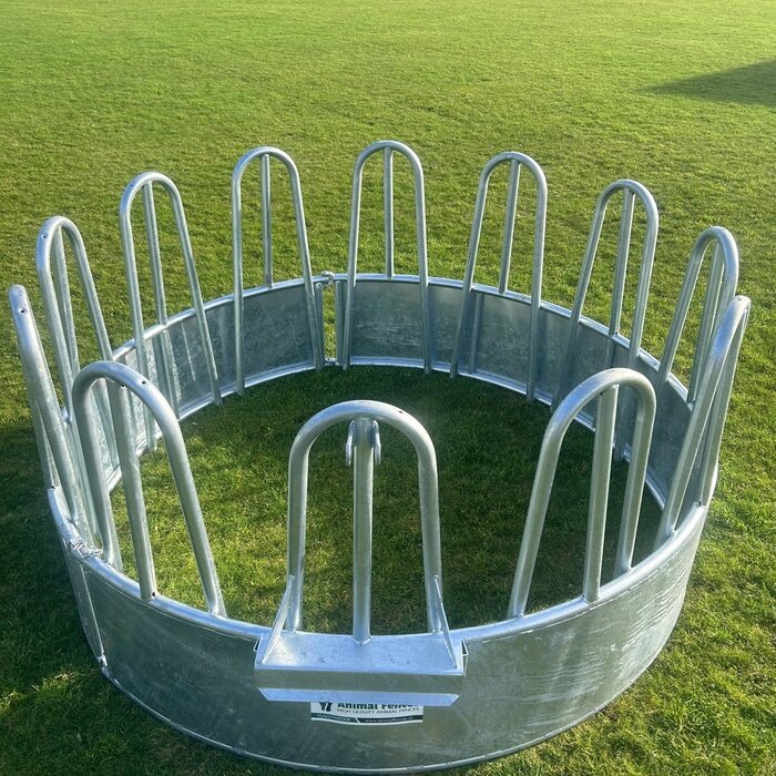 Animal Fences Zware ronde hooiruif Ø 2.30 mtr. met 12 voerplaatsen (zonder driepunts)