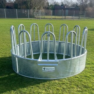 Animal Fences Zware ronde hooiruif Ø 2.30 mtr. met 12 voerplaatsen (zonder driepunts)