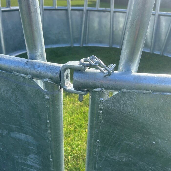 Animal Fences Zware ronde hooiruif Ø 2.30 mtr. met dak