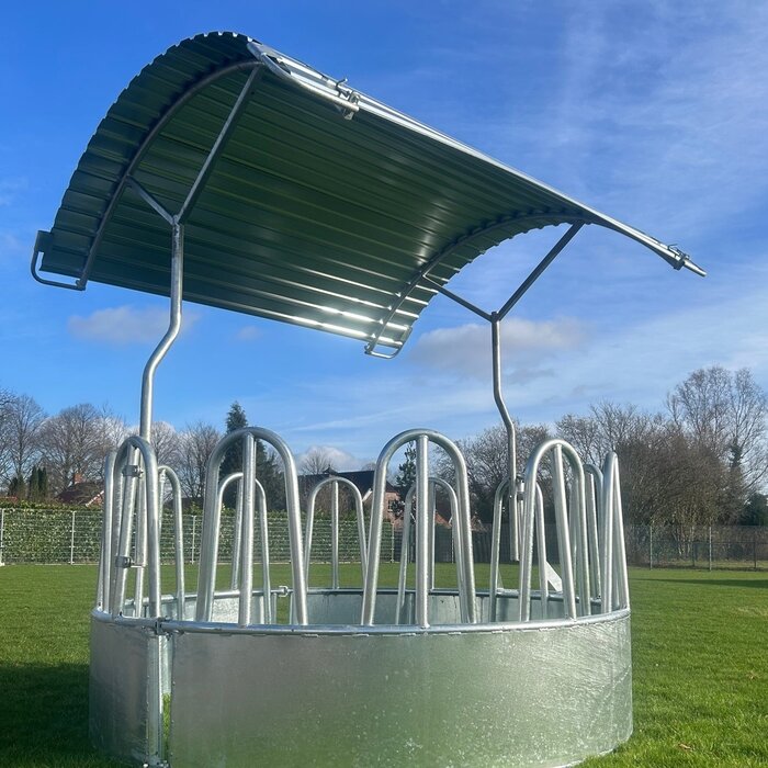Animal Fences Zware ronde hooiruif Ø 2.30 mtr. met dak