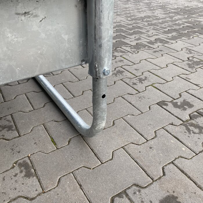 Animal Fences GCOMBIDEAL! Grote en zeer robuuste hooiruif recht voerhek incl.  30m2 paddocktegels!