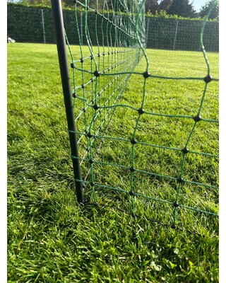 Kippenren 25 mtr. groen met dubbele pen