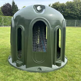 Animal Fences Grote sterke hooistolp met ingebouwde slowfeeder